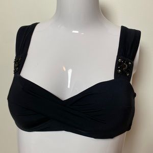 Badgley Mischka Bikini With Bling Size 8